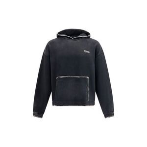 FOUND Black Cotton Men's Sweatshirt